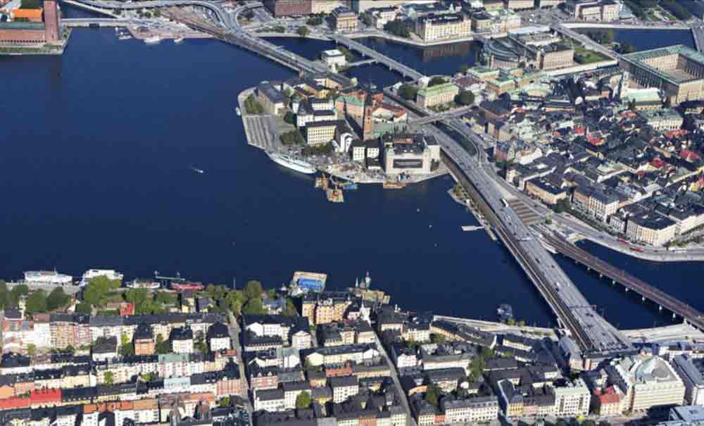 Getingmidjan genom centrala Stockholm (foto: Implenia)